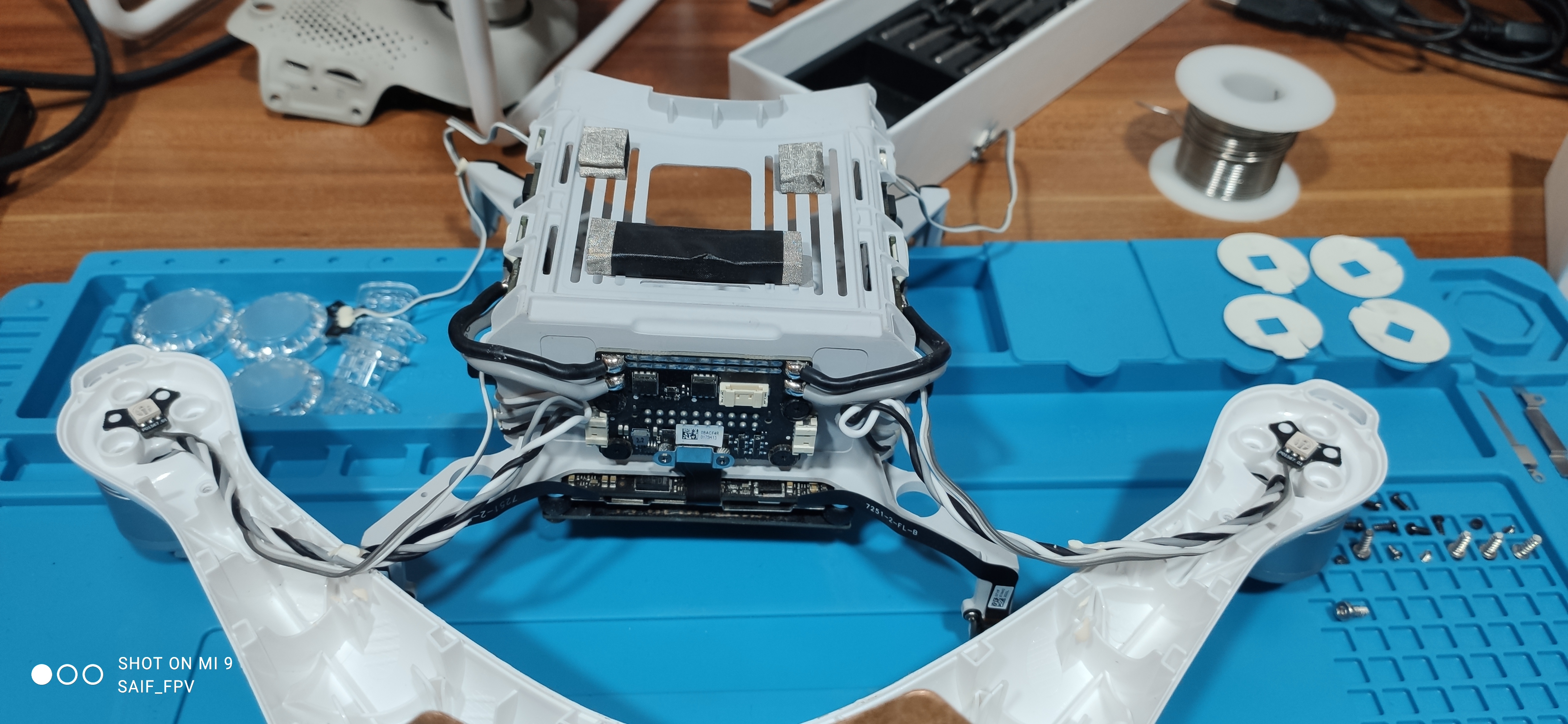 Drone electronics repair